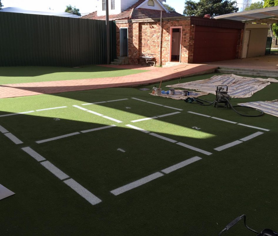 School Playground – Handball Squares