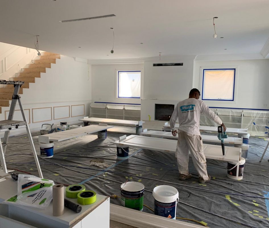 Residential Home – Interior Doors Work in Progress