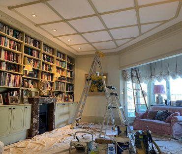 Residential Home – Interior Library Work in Progress