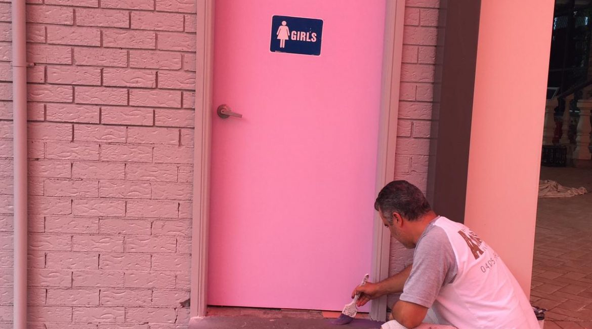 School Playground – Girls Bathroom