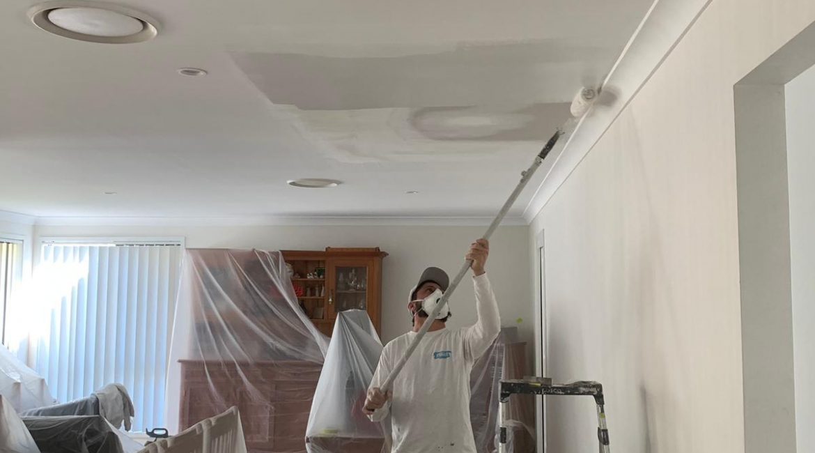Residential Home – Interior Ceiling Work in Progress