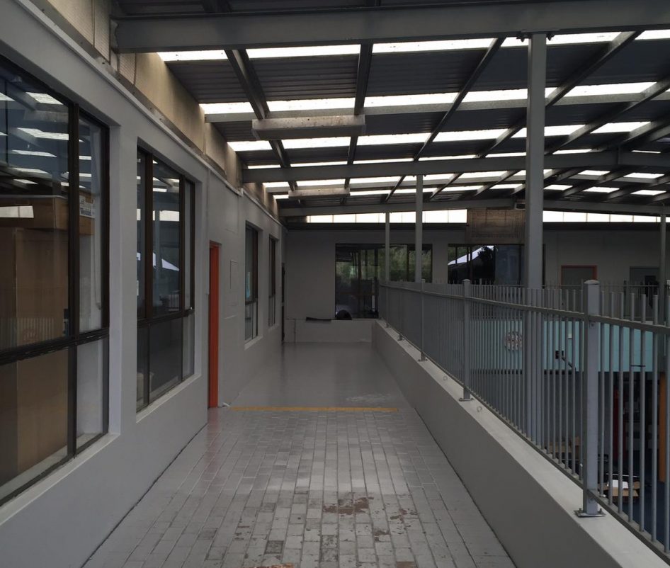 School Playground – Courtyard – Balconies